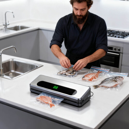 Intelligent Touch Panel Vacuum Sealant with Triplicate-US Plug 1