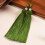 Versatile Keychain with Double Tassels Designs Polyester-Yellow 5