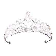 Girl Dekorative Tiara Krone Aus Silberlegierung 1