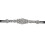 Cintura da sposa con strass 55 g 2,6 m nera con perline 5