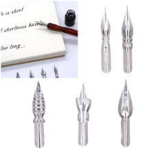 Efficient Comic Dip Pen Nibs for Thin & Flowing Lines - Set of 5