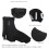 OutdoorM 1 paio di copriscarpe EU37-39 nero 5
