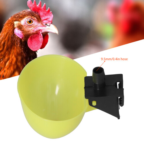 Bebedero automático para palomas cuenco de gran capacidad 9.5mm 2