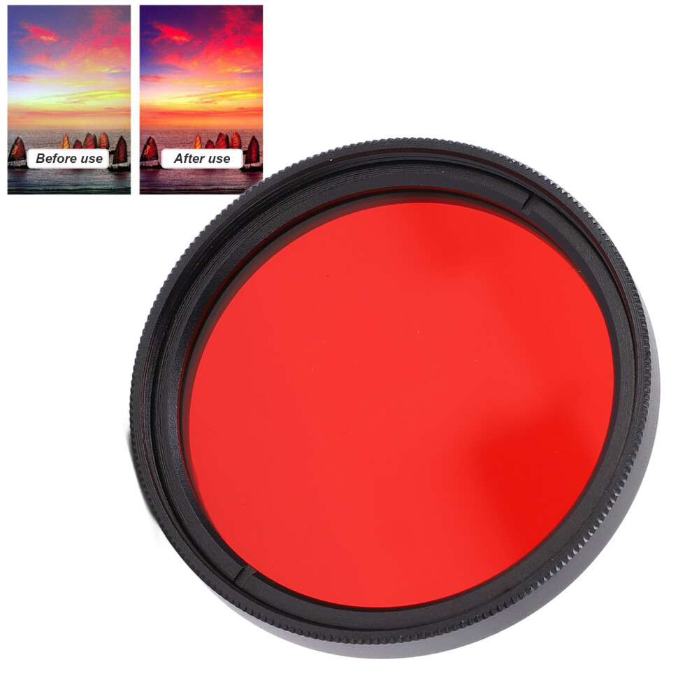 Nikon 40.5Mm Waterproof Lens Filter For Camera Optical Glass Uv Protection Red 3661357972609