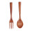 2pcs Wooden Fork Spoon Set, Heatproof Dinnerware, Safe Rengas Material 7