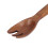 Reusable Wooden Salad Servers Set 2 Pcs Kitchen Flatware Durable for Home Use 13