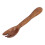 Reusable Wooden Salad Servers Set 2 Pcs Kitchen Flatware Durable for Home Use 9