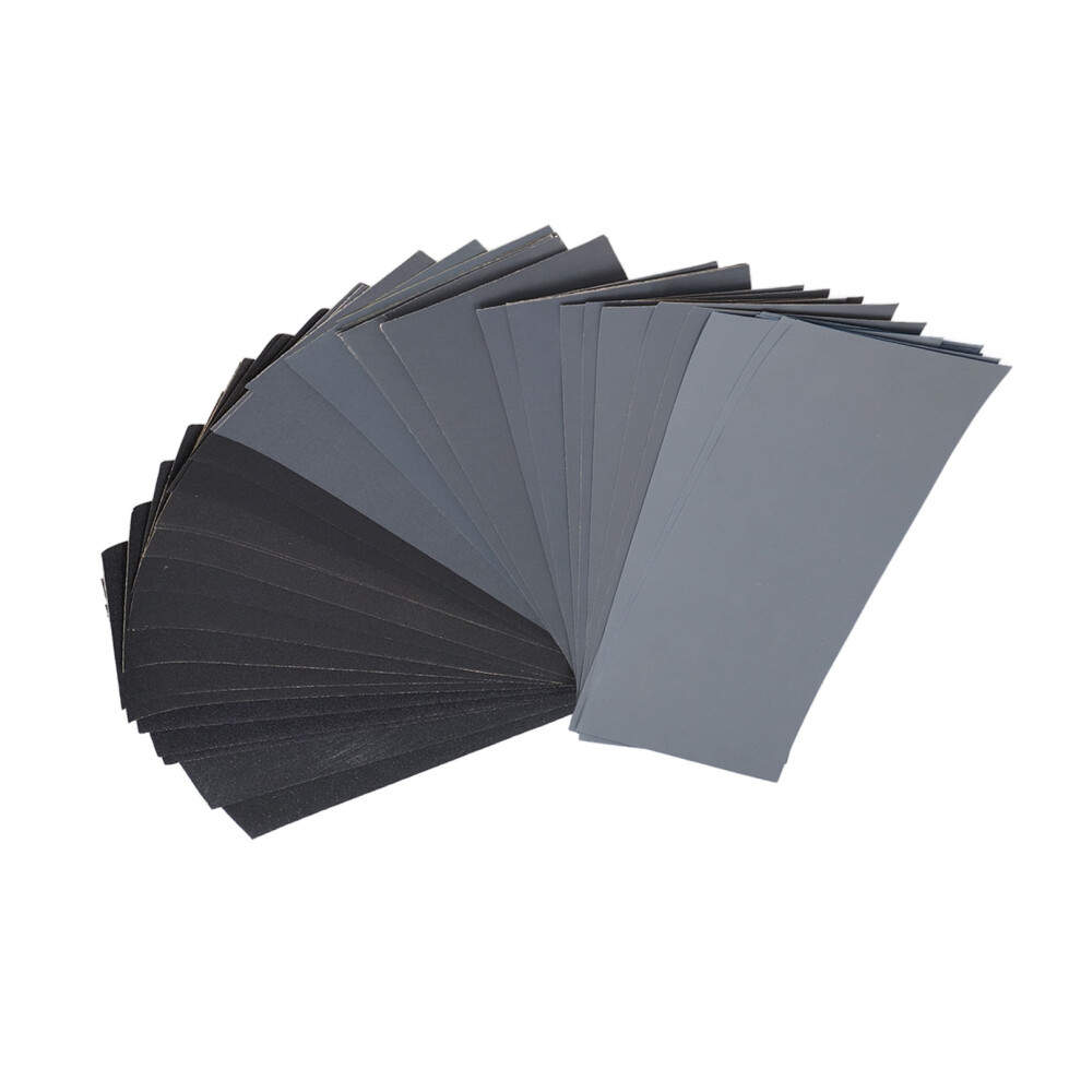 Wet & Dry Sandpaper Set 120Â3000 Grit, Waterproof, 42 Pcs 4611357974836