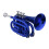 Mini-Taschentrompete Bb Flaches Blasinstrument aus 8