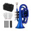 Mini-Taschentrompete Bb Flaches Blasinstrument aus 4