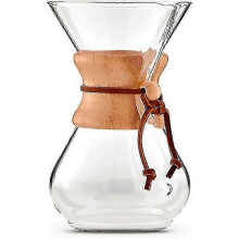 (As show, One size) Chemex Coffee Bottle With Wooden Neck