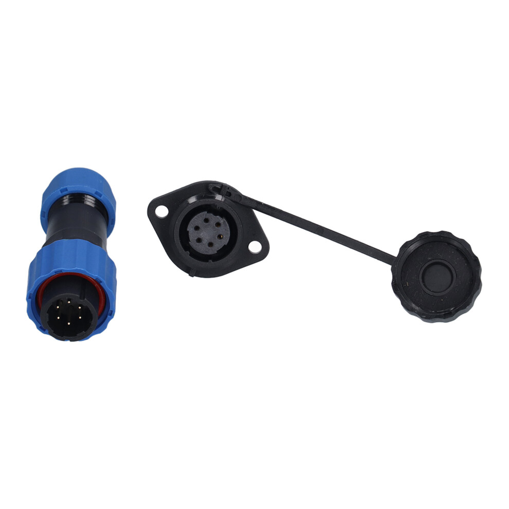 Sp16 Waterproof Flange Aviation Connector 6 Core Ip68 250V 5A 9361357976600