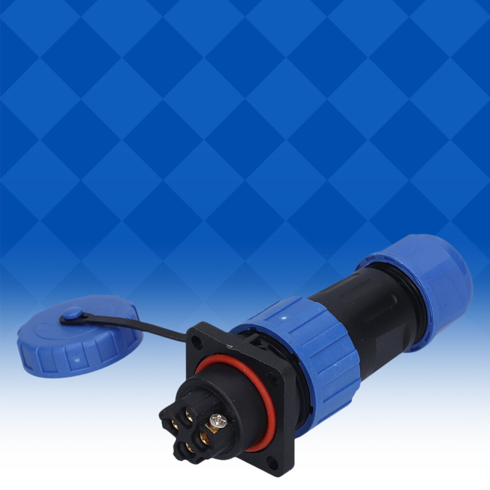 Crimping Aviation Connector Ip68 Waterproof 250V Square Plug Socket 4971357977139
