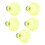 5 PCS Night Glow Badminton 30mah Hohe 8