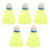 5 PCS Night Glow Badminton 30mah Hohe 10