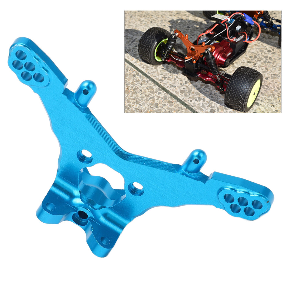 Heavy Duty Blue Aluminum Rear Shock Tower for MiniT 2.0 1/18 RC Truck-image-OPC-PMR6KTK-NEW