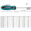 Nutdriver Metal Socket Driver Wrench Screwdriver Hex Nut Key Hand Tool Durable Steel Construction 3