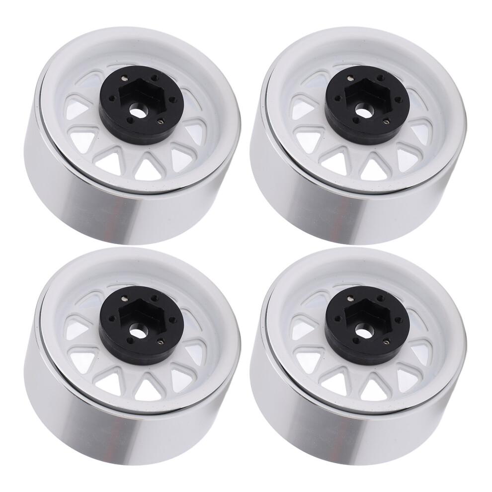 4Pcs 1.9 Inch Steel Aluminum Rc Wheel Rims 56Mm For 1/10 Climbing Car 5051357977700