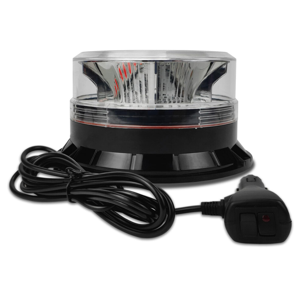 36 Led Beacon Lights For Forklift Tractor Golf Cart Utv Trailer Suv Waterproof Led Warning White 9339159995853