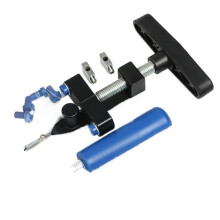 2 In 1 Manual Glass Tile Cutter Tool, 3-15mm Range, Hand Operated Tile Cutter Kit, Compatible With Glass Tiles, Black