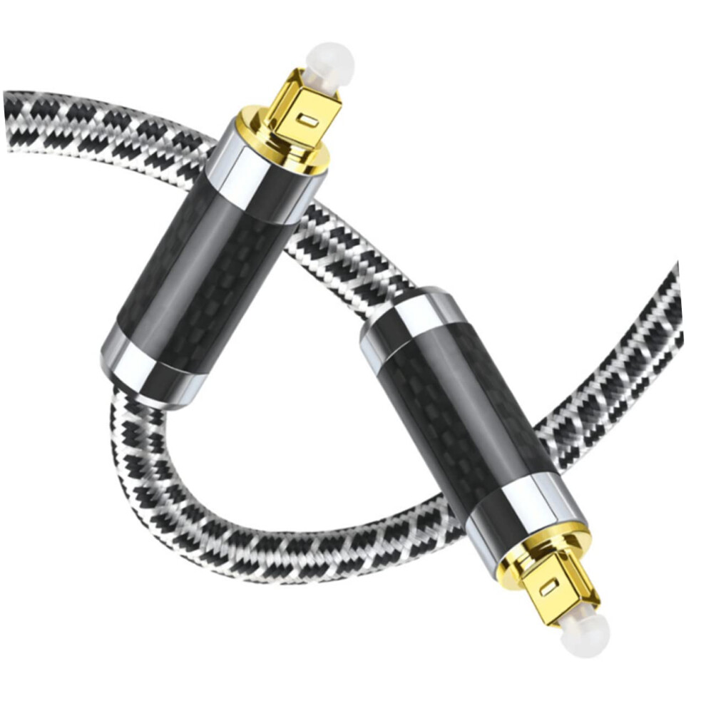 Optical Cable Fiber Optic Audio Cable Replacement For Home Theater Soundbar Toslink Compatible Gold 9339159996256