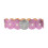 Practical Wide Disc Belt PU Leather Belt-Ancient silver purpl 1