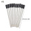 10Pcs Metal Ballpoint Pen Refills for-black crystal refill 4