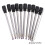 10Pcs Metal Ballpoint Pen Refills for-black crystal refill 7