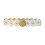 Practical Wide Disc Belt PU Leather Belt Adult-bronze white 1