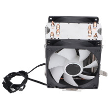 RGB 90mm CPU-Kühlerlüfter Dual 3-Pin Heatpipes Leise 20 dB