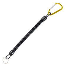 Fishing Tools Anti-Lost Lanyard Telescopic Elastic-Golden