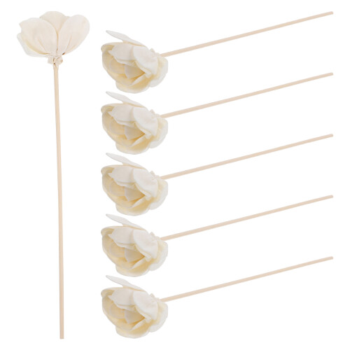 24Stk Khaki Blüten Diffuser Sticks Aus Holz Und Für Zuhause