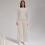 Women's two-piece tracksuit includes a sweatshirt and-Gray M 7