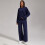 Women's two-piece tracksuit includes a sweatshirt and-Gray M 5