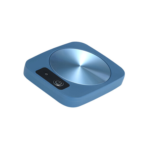 Water Cup Heating Pad For Coffee teas Hot Drinks Beverage-Blue