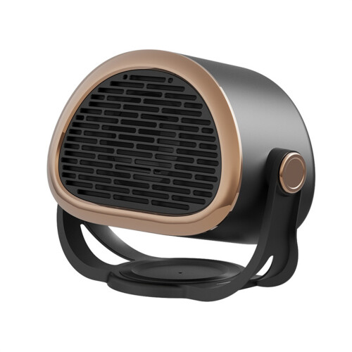 Electric Warmer Small Desk heating Machine Office-Gold EU