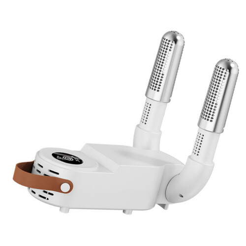 Space Saving Shoe Warmer Ceramic Heating System-White Color