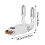 Space Saving Shoe Warmer Ceramic Heating System-White Color 2