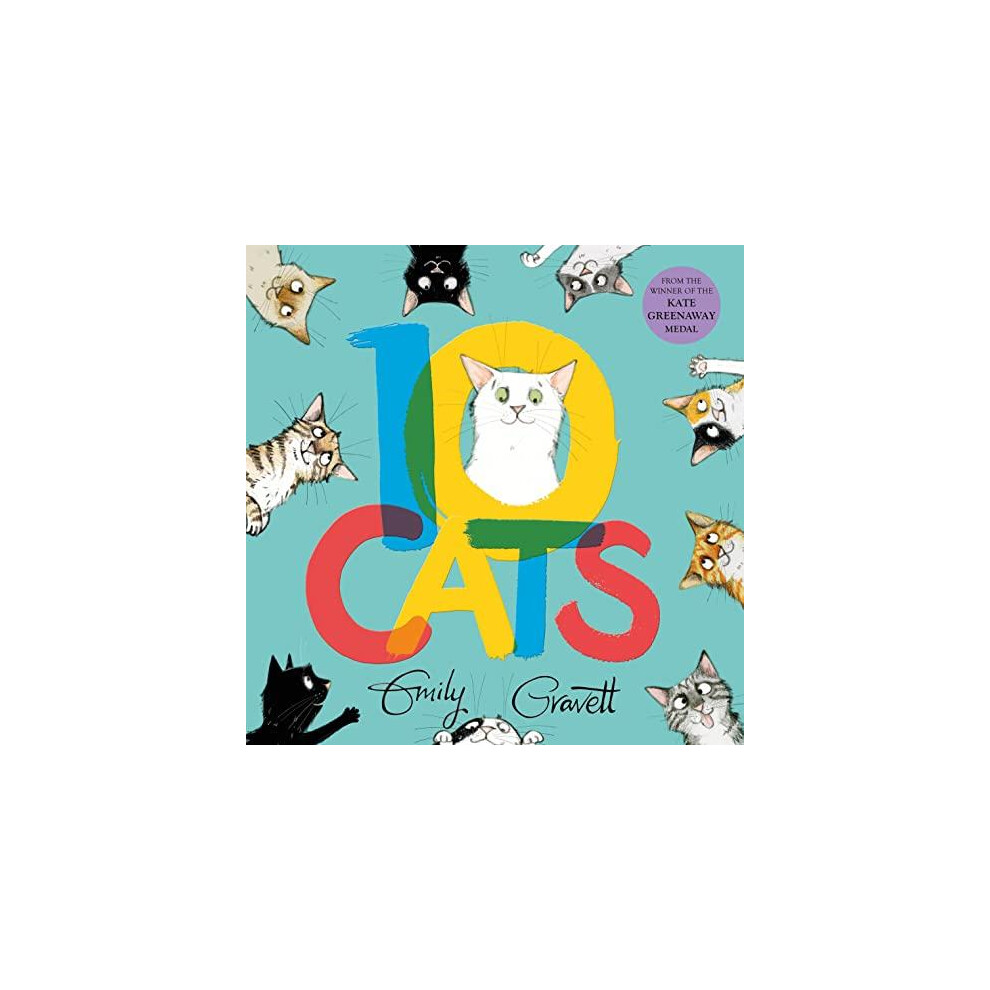 Riachristiecollections 10 Cats By Emily Gravett Hardcover Book