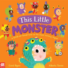 This Little Monster by Coral Byers Paperback Book