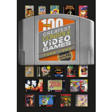 The 100 Greatest Console Video Games by Brett Weiss Hardcover Book