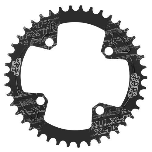 FMFXTR 104BCD 42T corona 176mm alluminio nero 1