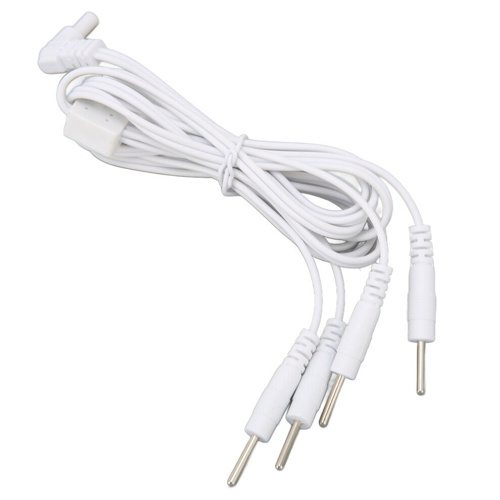 Electrotherapy Replacement Leads 2.35mm 3.94ft Heat Wires for TENS Units
