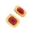Boucles d'oreilles modernes de forme irrégulière,-JDE0108038 1