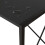 (Distressed Grey, 80cm) Folding Desk Workstation Foldable Computer Desk for Office Home Study Writing Table No Assembly Miami 7