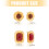 Boucles d'oreilles modernes de forme irrégulière,-JDE0108038 4