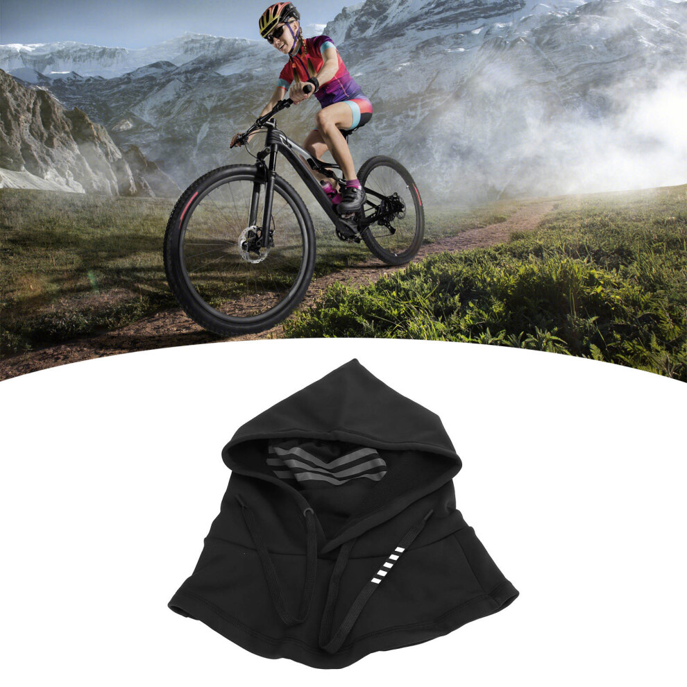 Winter Windproof Cycling Face Hat Black Foam 52-58CM-image-OPC-PMR7JRS-NEW