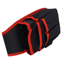 Custodia per attrezzi resistente rossa 25x15 cm, Oxford 600D