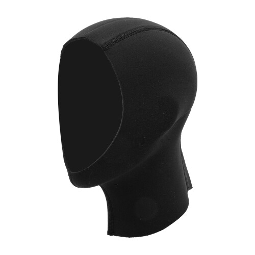 Neoprenanzughaube, schwarz, Neopren, 3 mm, 1