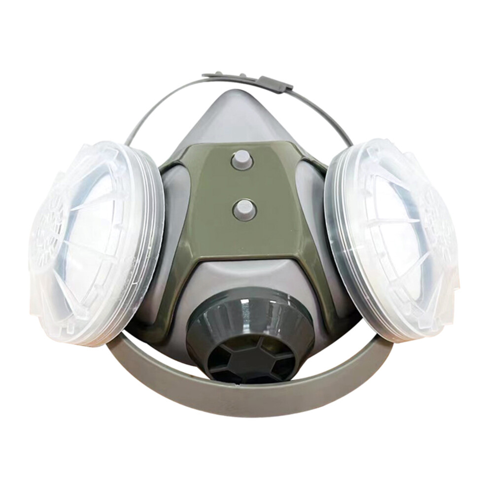 Half Facepiece Gas Mask For Effective Dust & Chemical Filtration 9421357984842